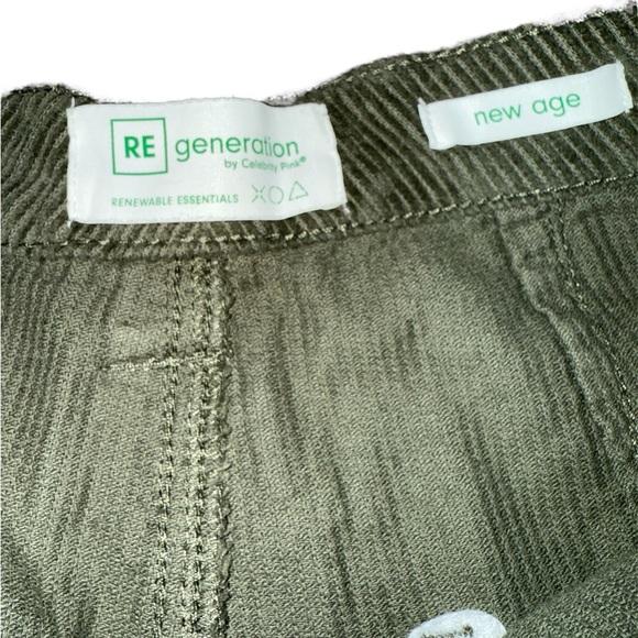 Green Corduroy Pants - Picture 3 of 4